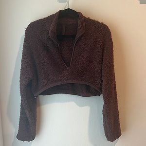 Skims Cozy Crop Shirt